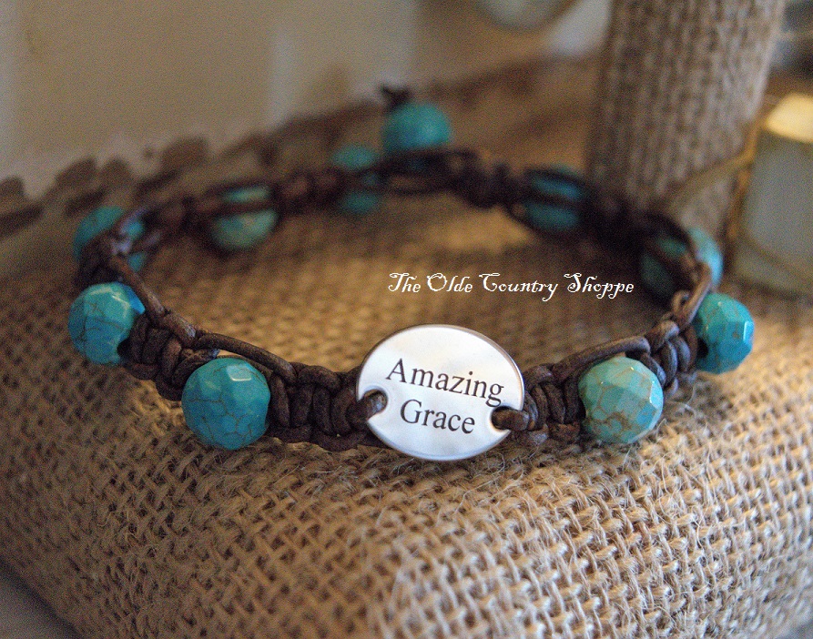 Amazing Grace Turquoise Bracelet